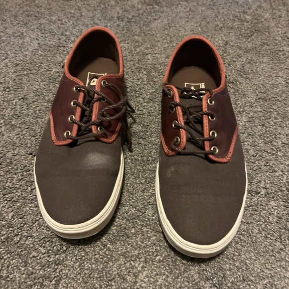 Vans Brown Sneakers Casual Style - Picture 2 of 6